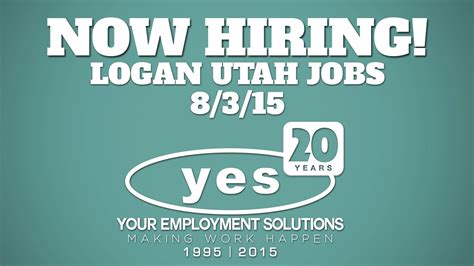 We have one focus to provide economic stability to Utahs workforce, families and communities. . Jobs logan utah